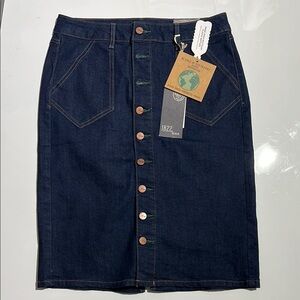 Jupe En Denim 1822 Denim Taille 12 – Neuve Avec étiquettes, Bleu Classique